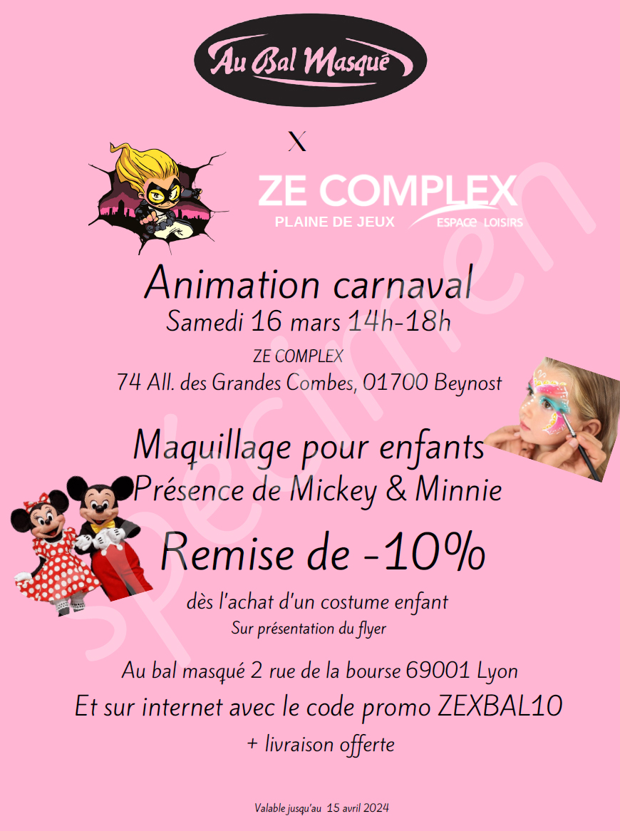 Animation carnaval